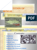 The Partition of Bengal 1905