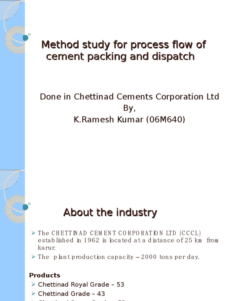 Cement Packing Process Optimization | PDF | Strength Of Materials ...