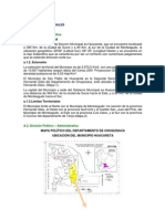 Aspectos espaciales y físico-naturales del municipio de Huacareta, Chuquisaca