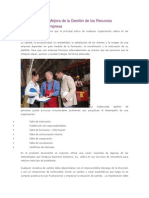 Técnicas para La Mejora de La Gestión de Los Recursos Humanos en La Empresa