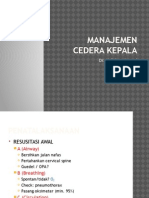 Manajemen Cedera Kepala