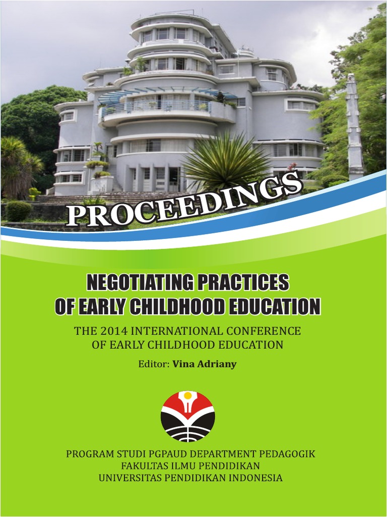 Proceedings Negotiating Practices of Early Childhood Educati | PDF | Gender  Role | Early Childhood Education