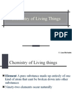 Chemistry of Living Things Powerpoint