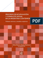 Procesos de Acumulación y Conflicto Social en La Argentina Contemporánea