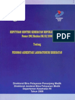 Kepmenkes 298 2008 - Pedoman Akreditasi Laboratorium Kesehatan