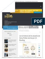 Lee La Historia de Los Abuelos de Harry Potter Escrita Por J.K PDF