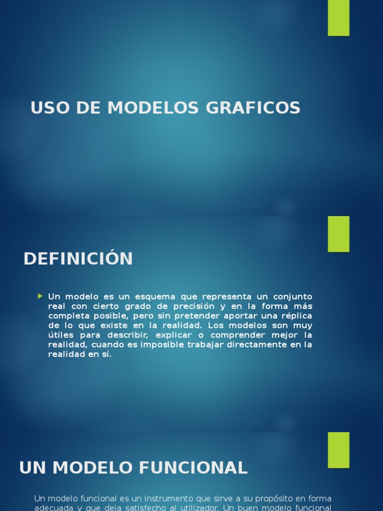 Uso de Modelos Graficos | PDF | Concepto | Modelo conceptual