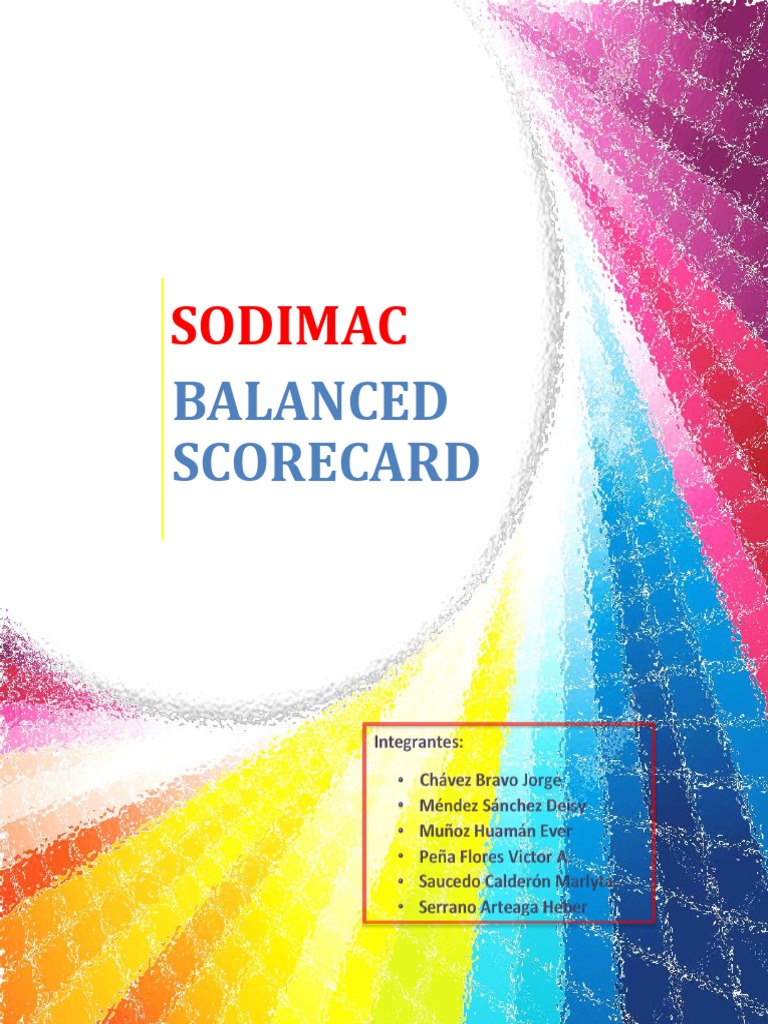 Implementación del Balanced Scorecard en Sodimac | PDF | Business ...