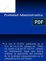 Probidad Administrativa