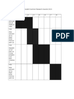 Sample Gantt Chart