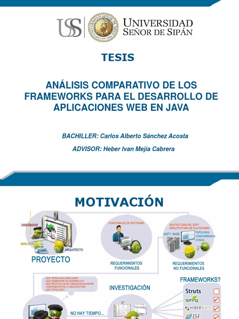 Comparativa de Frameworks Java para Web | PDF | Marco de software ...