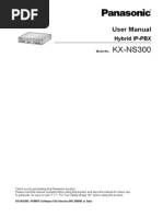 Panasonic KX-NS300 User - Manual PDF