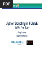 FDMEE JythonScripting