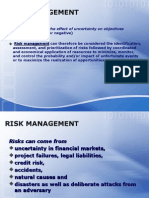 Risk Management(MBA General, 1st semester) by Sir Aftab Parvez