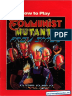Communist Mutants From Space - Manual - ATR