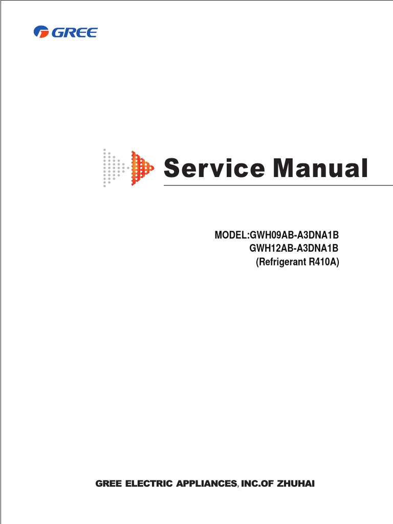 Gree Service Manual | Air Conditioning | Electrical Wiring