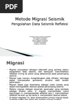 MIGRASI SEISMIK