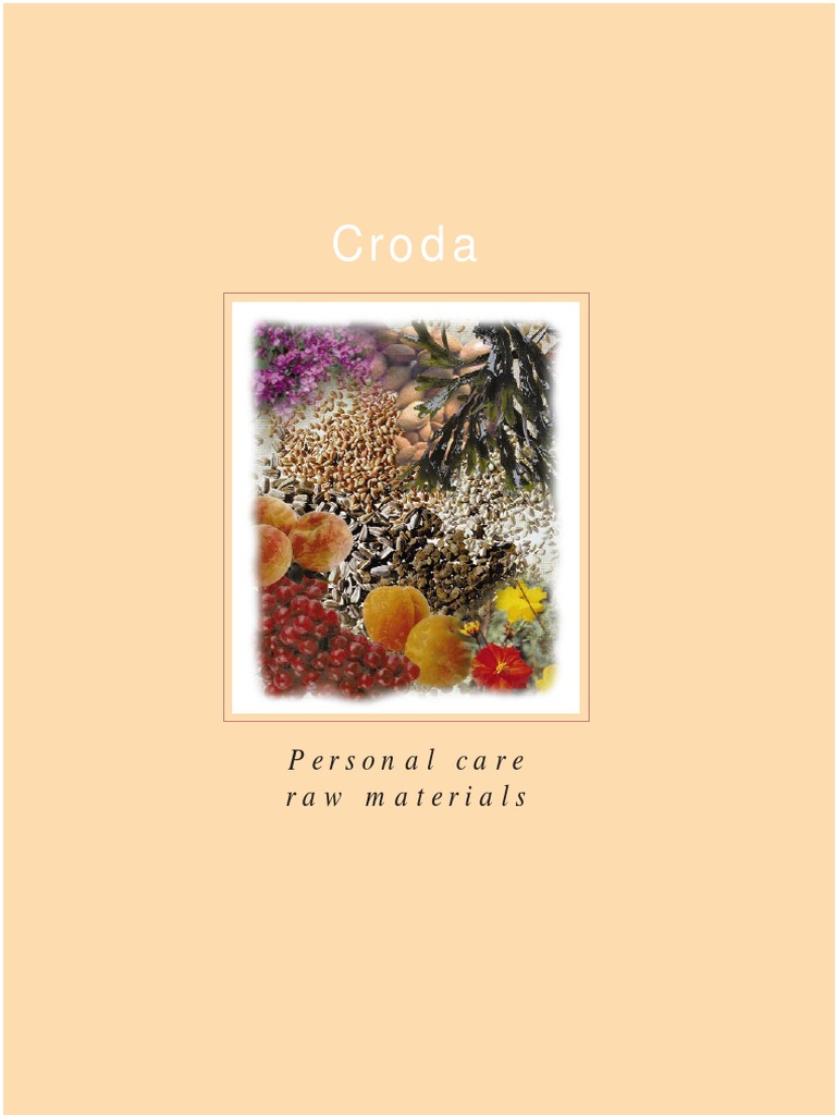 Product Catalouge of Croda | PDF | Cosmetics | Emulsion