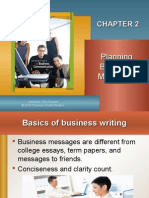 Planning Business Messages