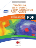 Il Counselling Nell'Intervento Di Cura Con I Genitori e Con I Bambini