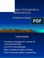 Semiologia Chirurgicala A Abdomenului