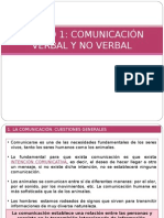 Tema 1 Comunicacion Verbal y No Verbal