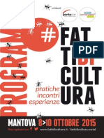 Fatti di cultura, programma 