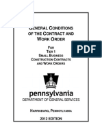 GeneralConditionsoftheContractandWorkOrderforTier18 FA 5.0