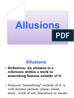 Allusions Powerpoint