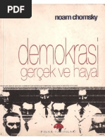 Noam Chomsky - Demokrasi Gercek Ve Hayal