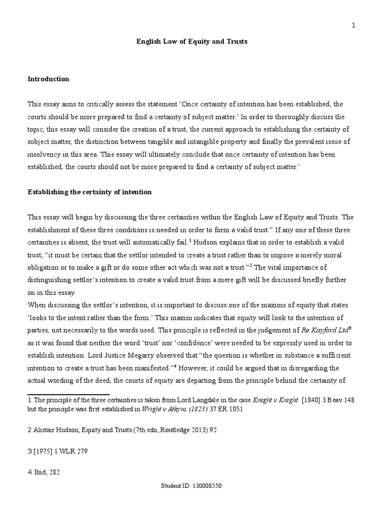 Liquidation real life example picture