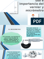 Vernier y Micrometro-Uso e Importancia