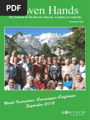 The Journal Of The Bowen Therapy Academy Of Australia Pdf Foot Massage