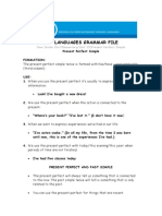 Microsoft Word - Grammar File Present Perfect