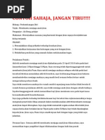 Contoh Laporan Kerja Amal PDF