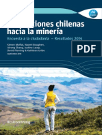Percepciones chilenas hacia la minería