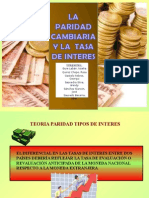 Ensayo La Paridad Cambiaria