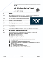 M 82-75 (2004) Cutback Asphalt (MC Type)