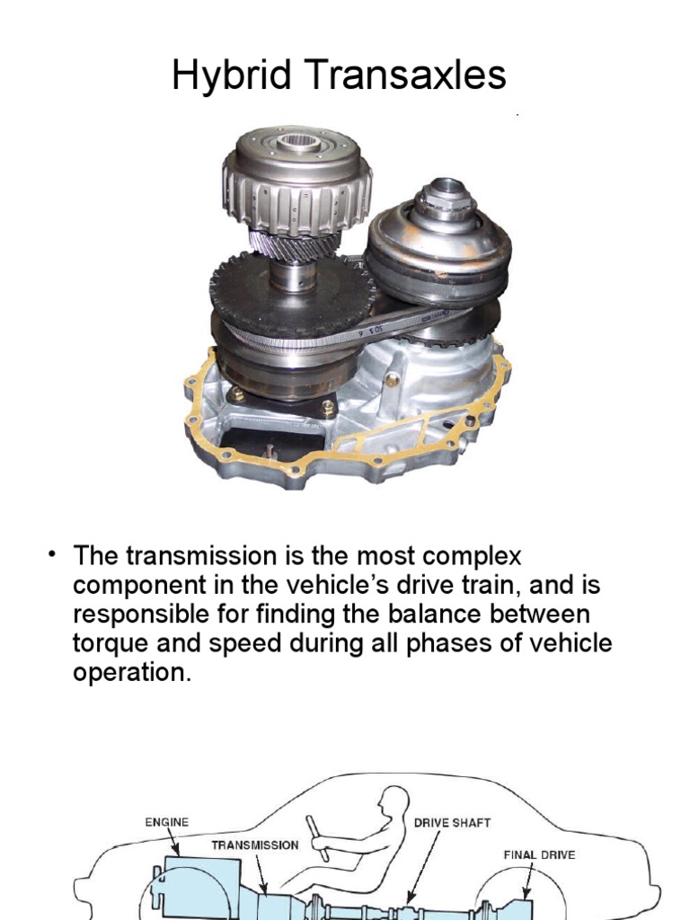 Hybrid Transaxles and Transmissions | PDF | Transmission (Mechanics ...