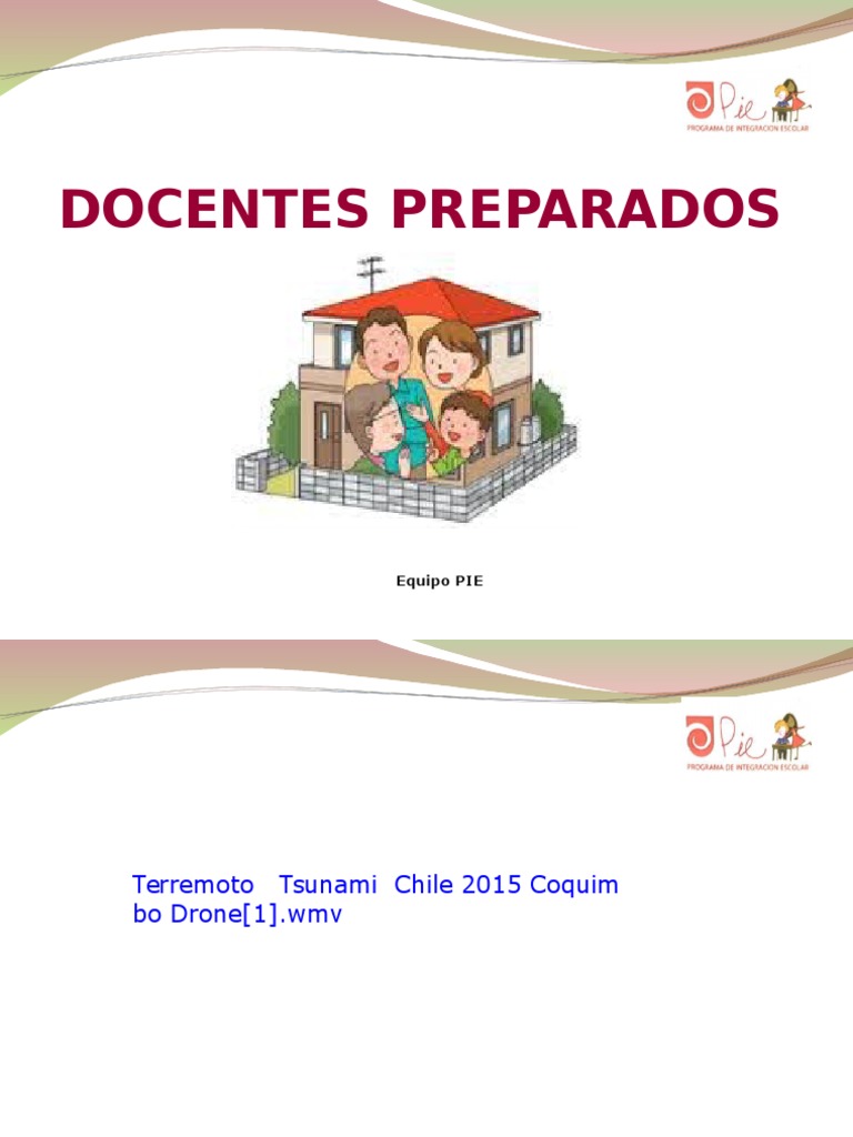 Preparación Sísmica para Docentes | PDF | Tsunami | Temblores