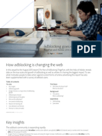 Adblocking goes mainstream - PageFair and Adobe 2014 report