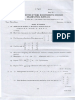 Calicut University BTech Solved Question Papers Third Semester B Tech CSE/IT