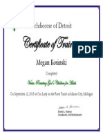 PGC Certificate