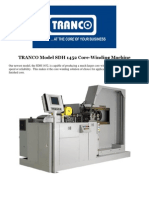 TRANCO Model SDH 1452 Core-Winding Machine