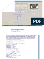 Power System Analysis: Induction Motor