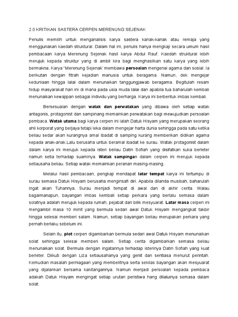 Kritikan Sastera Pdf