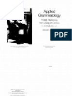 Gregory L. Ulmer Applied Grammatology