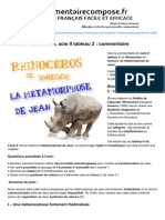 Rhinocéros Ionesco 