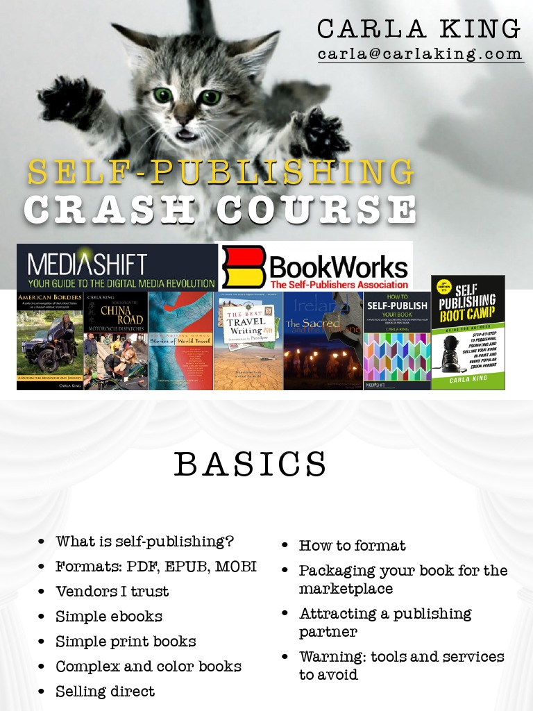 Self-Publishing Guide and Resources | PDF | Amazon Kindle | I Books