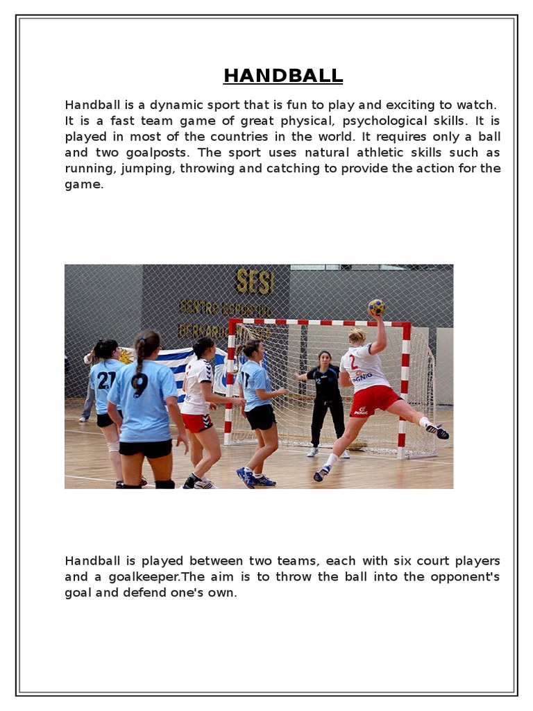 Handball Flexibility (Anatomy) Referee